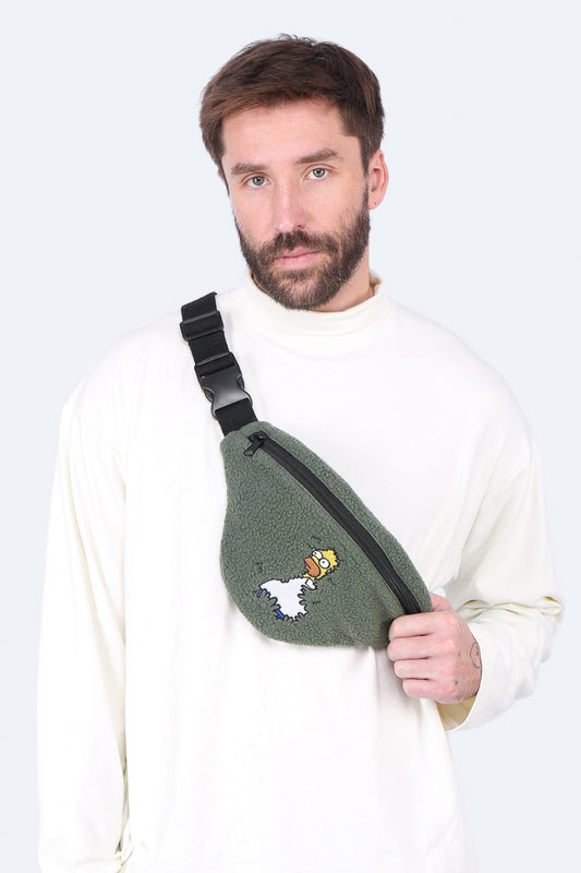 Homer in the Bushes Fanny Pack